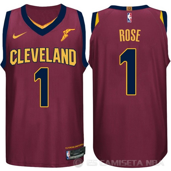 Nike Camiseta Rose #1 Cleveland Cavaliers 2017-18 Rojo Nike Camiseta Rose #1 Cleveland Cavaliers 2017-18 Rojo